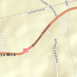 Oraş Copşa Micã Street Map