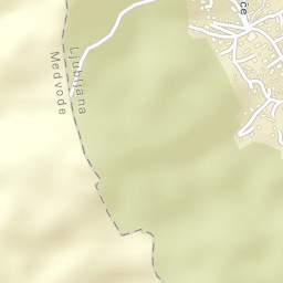 Šentvid District Street Map