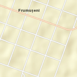 Comuna Frumuşeni Street Map