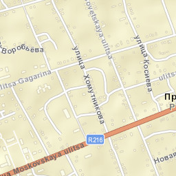 Priyutnoye Street Map