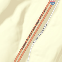 Interstate 82, Kennewick, WA 99337, USA Street Map
