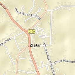 Grad Zlatar Street Map