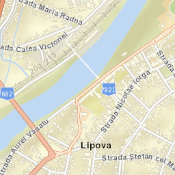Lipova Street Map