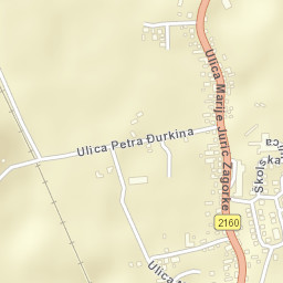 Sveti Križ Začretje Street Map