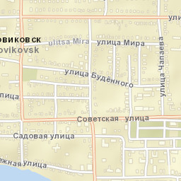Gorodovikovsk Street Map