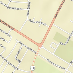 Berthierville Street Map