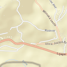 Kumrovec Street Map