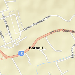 Baraolt Street Map