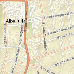 Alba Iulia Street Map