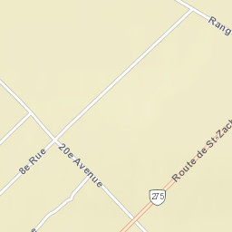 Saint-Côme-Linière Street Map