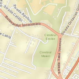 Municipiul Alba Iulia Street Map