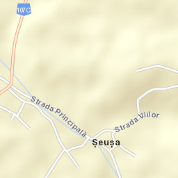 Comuna Ciugud Street Map