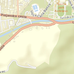 Opština Ljubljana-Center Street Map