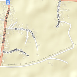 Zlatar Bistrica Street Map