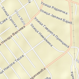 Novi Kneževac Street Map