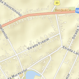 Comuna Periam Street Map