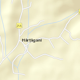 Hărțăgani Street Map