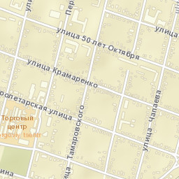 Primorsko-Akhtarsk Street Map