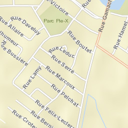 Victoriaville Street Map