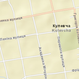 Kulevcha Street Map