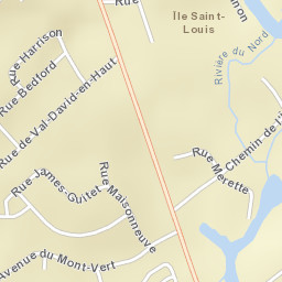 Val-David Street Map