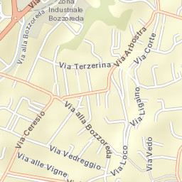Pregassona Street Map