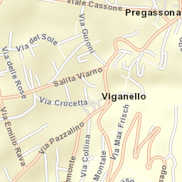 Viganello Street Map