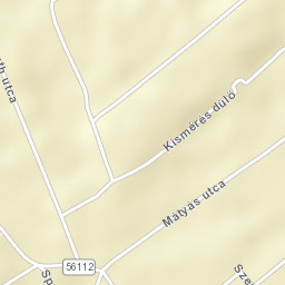 Lánycsók Street Map