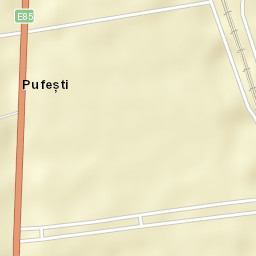 Pufeşti Street Map