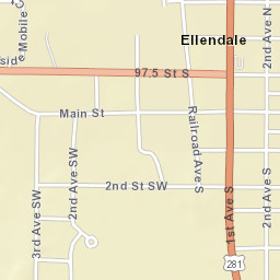 1-99 89th Avenue Southeast, Ellendale, ND Street Map