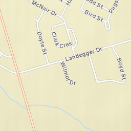 Nackawic Street Map
