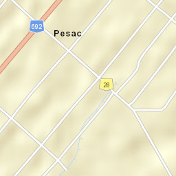 Pesac Street Map