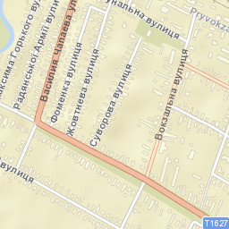 Artsyz Street Map