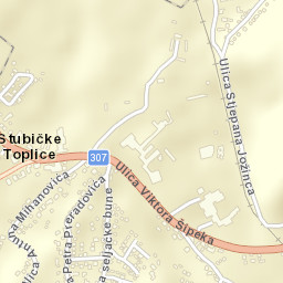 Stubičke Toplice Street Map