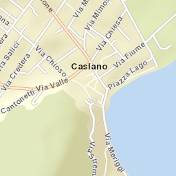 Caslano Street Map