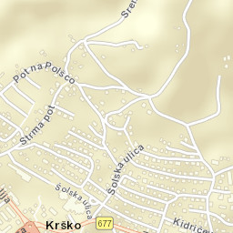 Krško Street Map
