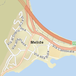 Melide Street Map