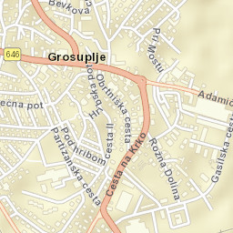 Grosuplje Street Map