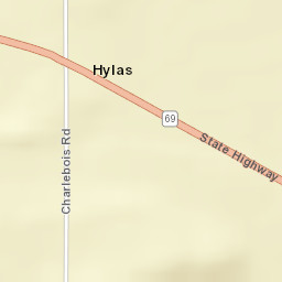 M-69 Bark River MI 49807 America Street Map