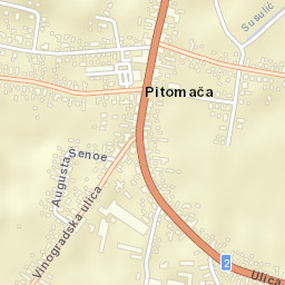 Pitomača Street Map