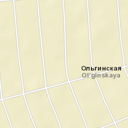 Ol’ginskaya Street Map