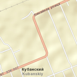 Kubanskiy Street Map