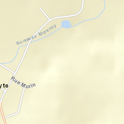 Saint-Hippolyte Street Map