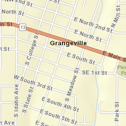 355-399 West Main Street, Grangeville, ID Street Map