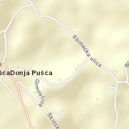 Pušća Street Map