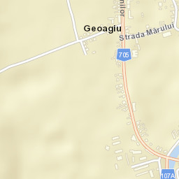 Geoagiu Street Map