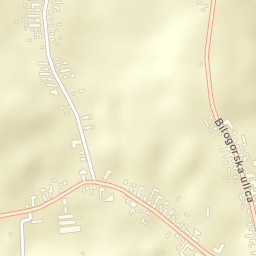 Šandrovac Street Map