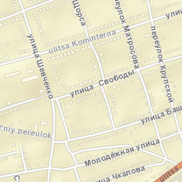 Divnoye Street Map
