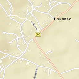 Lokavec Street Map