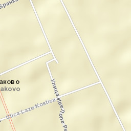 Gakovo Street Map